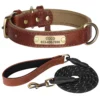 3CD2C175B671123F556B9CBDF8F99C79.webp Personalized PU Leather Dog Collar Set