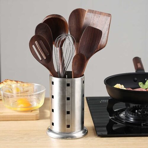 A9d9330e10d6b4c169904e128d91be521W.jpg_720x720q50.jpg Stainless Steel Kitchen Utensil Holder